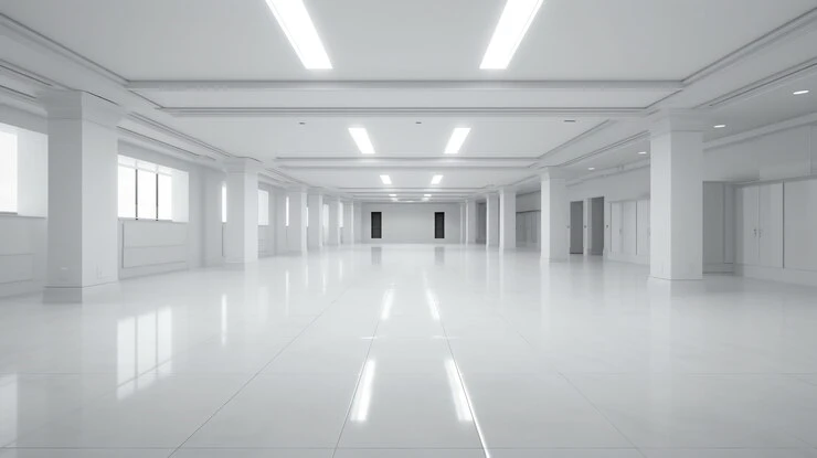 Piso de epóxi para residências